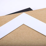 Charger l'image dans la galerie, Passe-partout sur mesure – marge 3, 5, 10 ou 15 CM – Disponible en 18 coloris variés