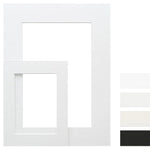 Charger l'image dans la galerie, Passe-partout sur mesure – marge 3, 5, 10 ou 15 CM – Disponible en 18 coloris variés