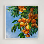 Charger l'image dans la galerie, Tableau nature Fruits colorés l’Oranger en été