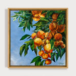 Charger l'image dans la galerie, Tableau nature Fruits colorés l’Oranger en été
