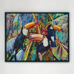 Charger l'image dans la galerie, Cadre américain american box pour encadrer les œuvres d’art, tableaux sur toile, le matériel beaux-art pour un encadrement de qualité des châssis entoilés