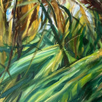 Charger l'image dans la galerie, Tableau nature sauvage Herbes de la Pampa face à l’océan