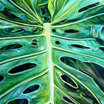 Charger l'image dans la galerie, Tableau jungle Peinture botanique feuilles exotiques de monstera