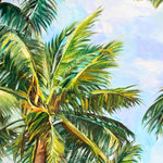 Charger l'image dans la galerie, Peinture tropicale palmiers Tableau jungle et nature