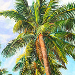 Charger l'image dans la galerie, Peinture tropicale palmiers Tableau jungle et nature
