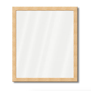 Cadre photo standard en Bois brut – Verre – Profil 18×20 mm