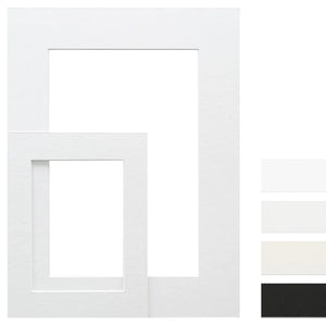 Passe-partout sur mesure – marge 3, 5, 10 ou 15 CM – Disponible en 18 coloris variés
