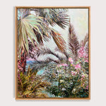 Charger l&#39;image dans la galerie, Tableau paysage nature Palmiers printaniers sur la côte Basque
