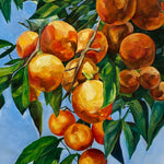 Charger l&#39;image dans la galerie, Tableau nature Fruits colorés l’Oranger en été
